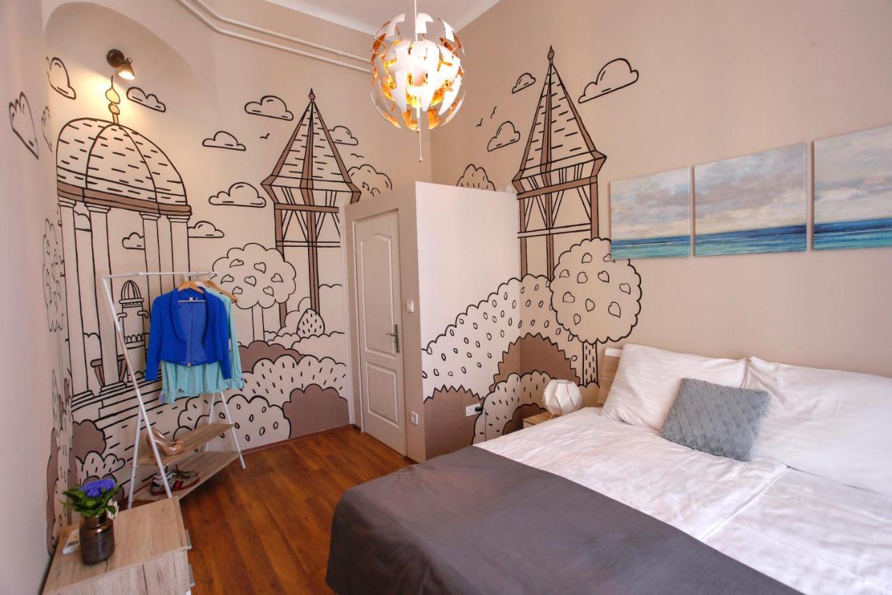 Urania Apartmanhaz エゲル エクステリア 写真