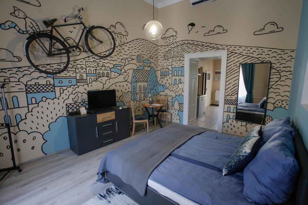Urania Apartmanhaz エゲル エクステリア 写真